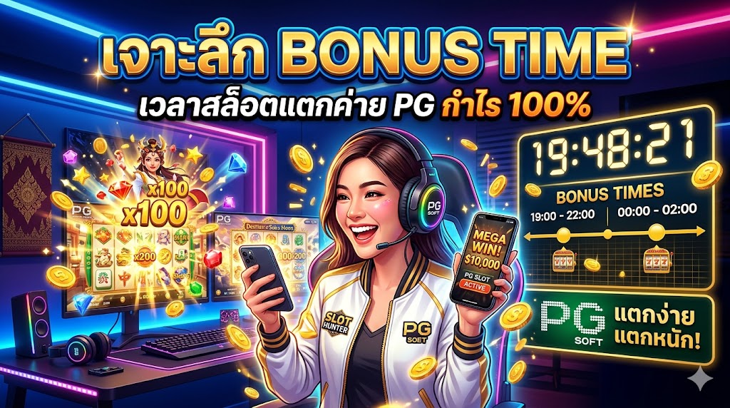 Bonus Time คืออะไร? แจกตารางสล็อตแตกหนัก 100%