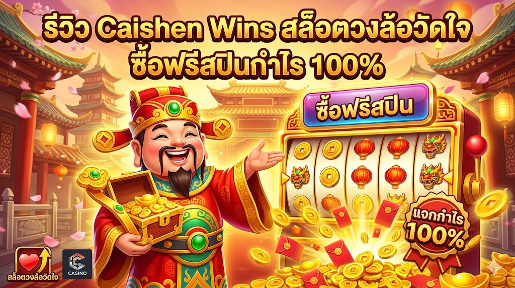 Caishen Wins คืออะไร? รีวิวสล็อตอาแปะ PG แตกหมื่น 100%