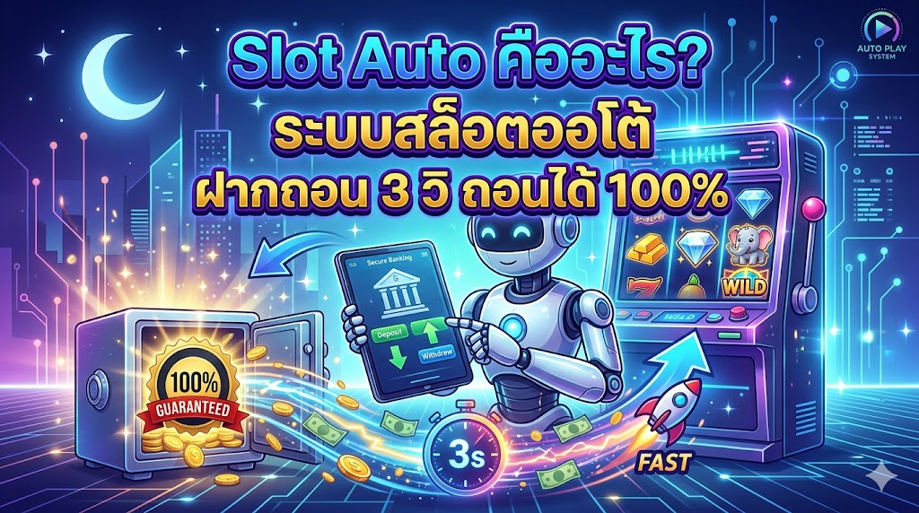 ทางเข้า Slot Auto ทุน 1 บาทก็ฝากได้ ไม่ต้องง้อแอดมิน 2026